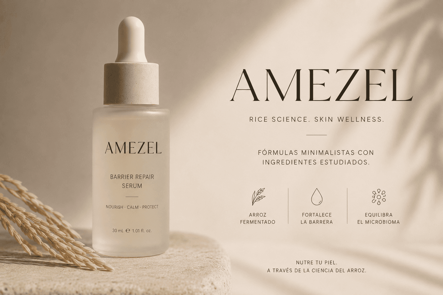 Sérum reparador de barrera AMEZEL