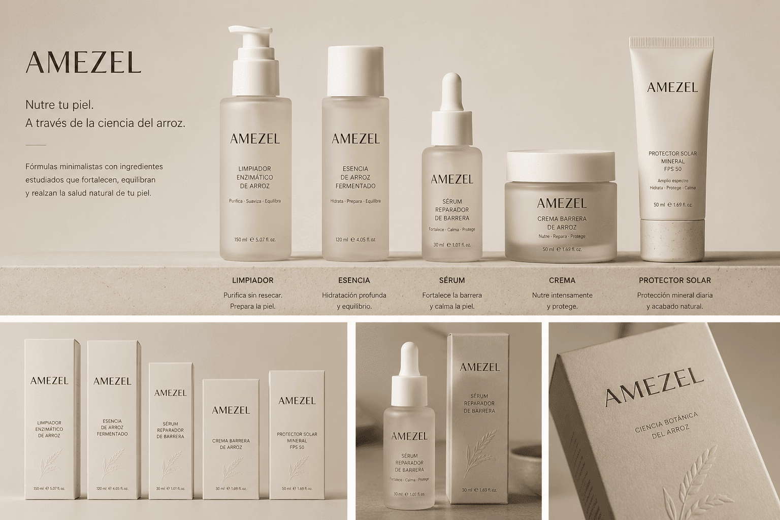 La colección completa de AMEZEL